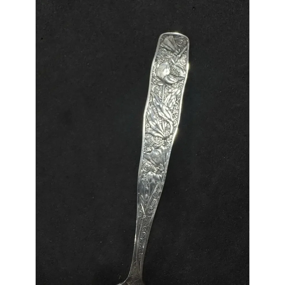 Orchids by Towle Sterling Silver 6 Teaspoons 5.5” 109.4 Grams